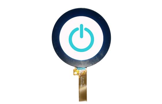 1.3'' Circular IPS TFT Display with coverlens