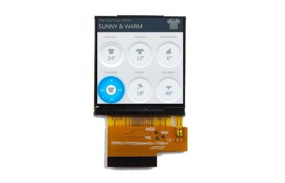 1.54" Square IPS TFT LCD Display SPI/RGB interface
