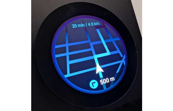 3.5" High Bright Circular IPS TFT LCD with MIPI interface
