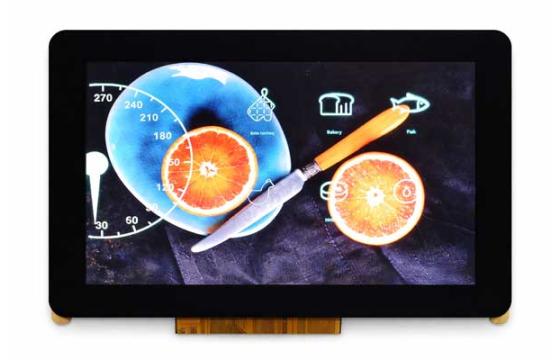 7.0" High Bright IPS TFT LCD Display RGB interface