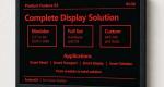 13.3" - Single Layer - Two Colour Cholesteric LCD