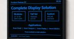 13.3" - Single Layer - Two Colour Cholesteric LCD