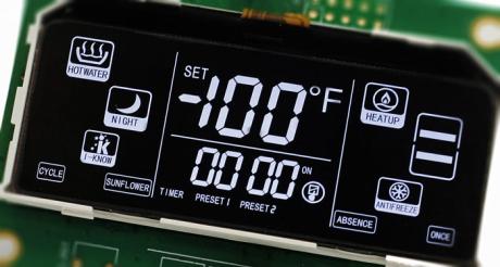 vertical alignment display