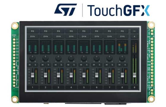 4.3" Smart TFT Display with CTP and CAN-BUS