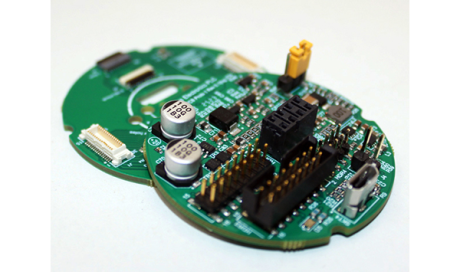 Dragoneye circular stm32 microcontroller board