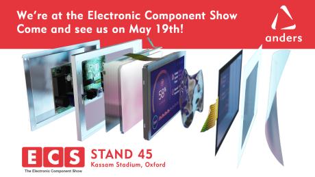 Anders at the Electronic Components Show on Stand 45