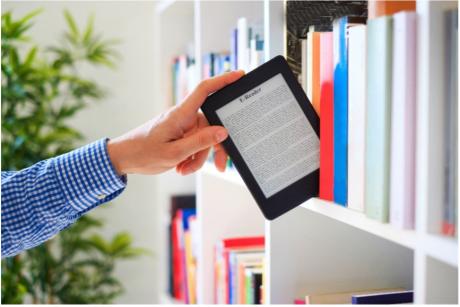 e-paper displays are common in e-readers such as the Kindle