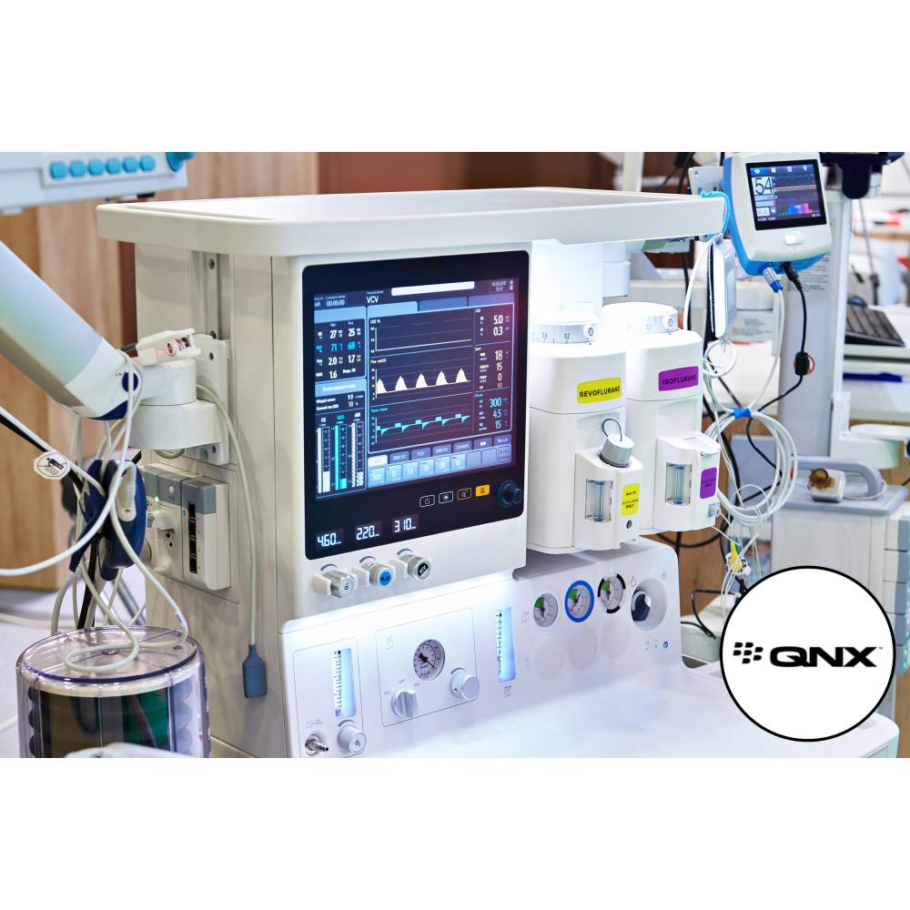 medical device with QNX embedded system