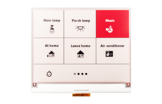 4.2" Black/White/Red ePaper display
