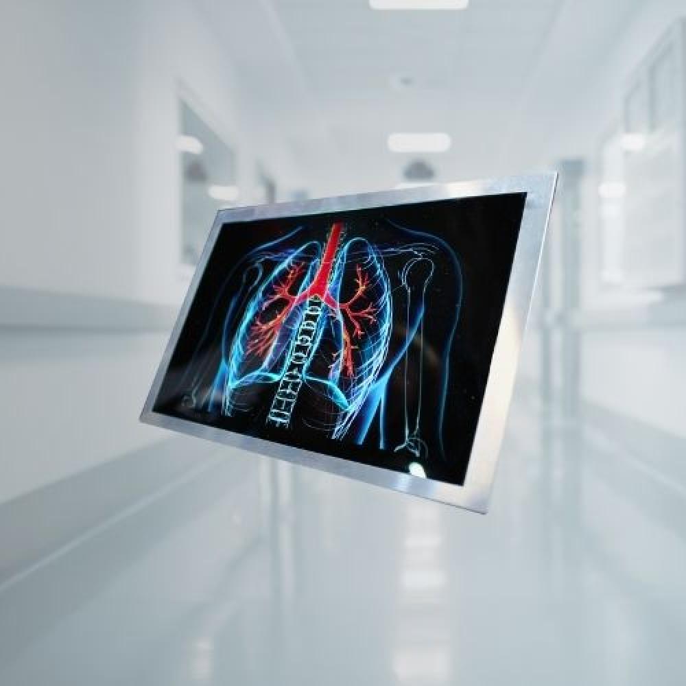 mini-led-display with local dimming for medical devices