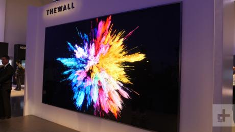micro-led-TV by Samsung as shown at CES
