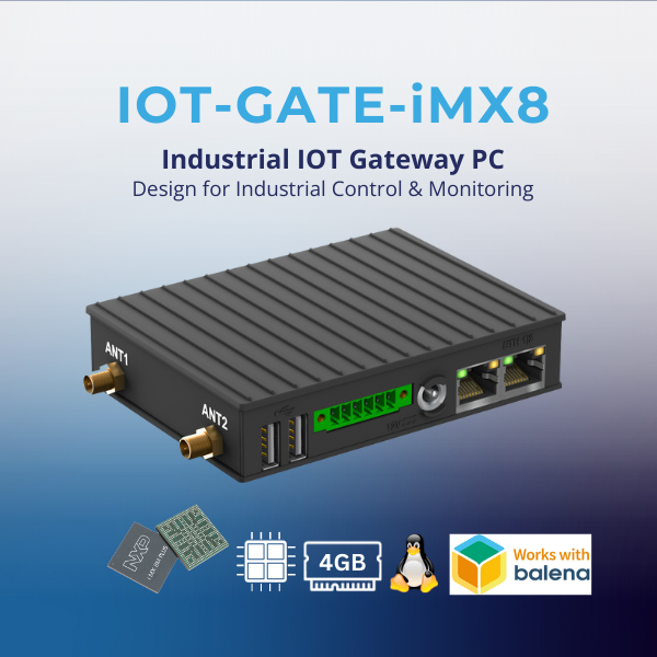 IOT-GATE-iMX8: Industrial IoT Gateway | Anders Electronics