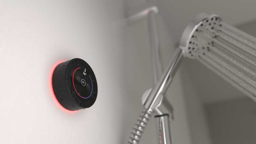 dragoneye stm32 platform in shower setting