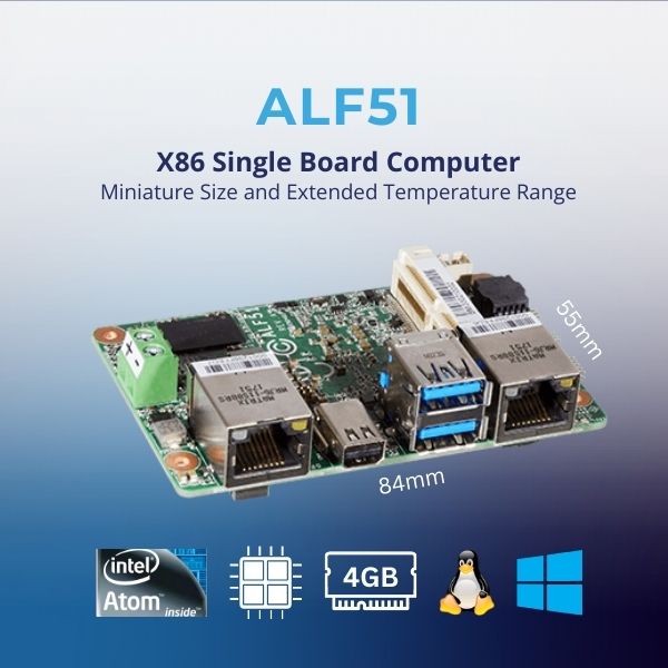 ALF51: Intel Atom 1.8inch SBC